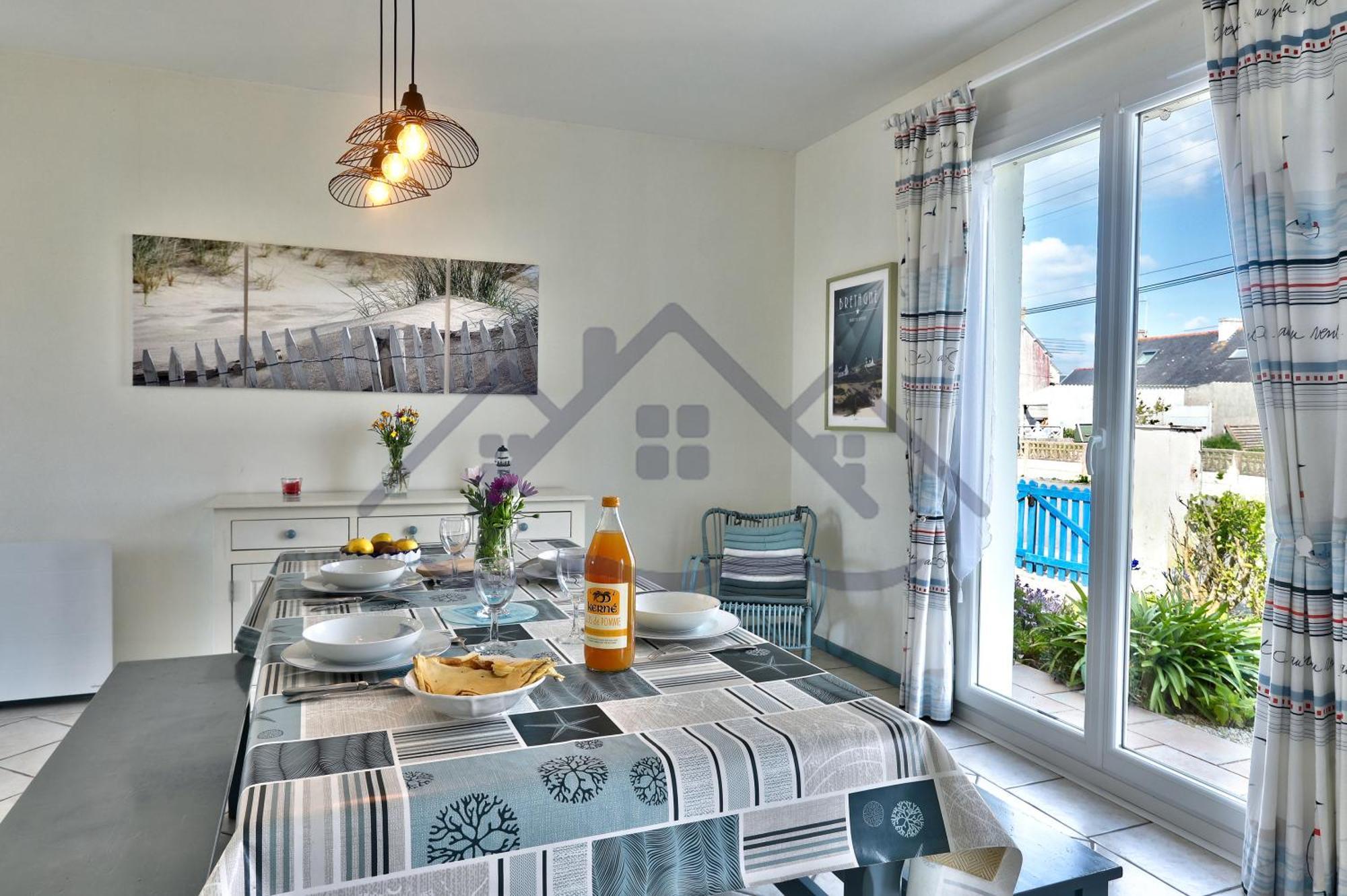 Localise - M3B - Souvenir Du Guil - Maison De Plain-Pied Avec Jardin Clos Au Guilvinec - Tout A Pied, Plages, Port, Centre, Commerces, Marche - Wif Inclus - Linge De Lit Inclus - Animaux Bienvenus Exterior photo