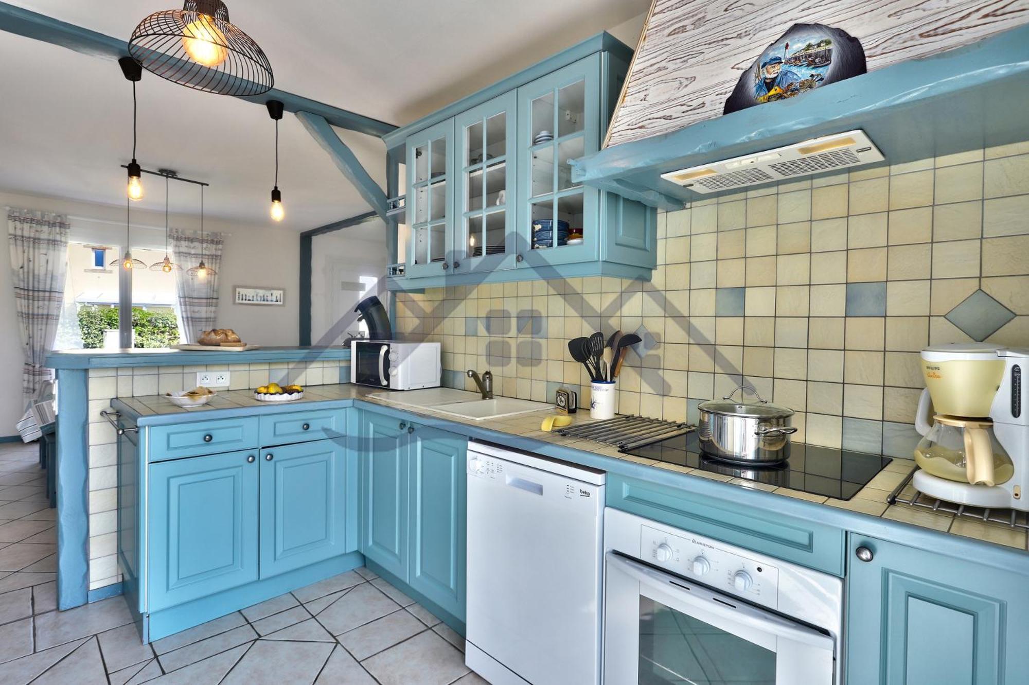 Localise - M3B - Souvenir Du Guil - Maison De Plain-Pied Avec Jardin Clos Au Guilvinec - Tout A Pied, Plages, Port, Centre, Commerces, Marche - Wif Inclus - Linge De Lit Inclus - Animaux Bienvenus Exterior photo