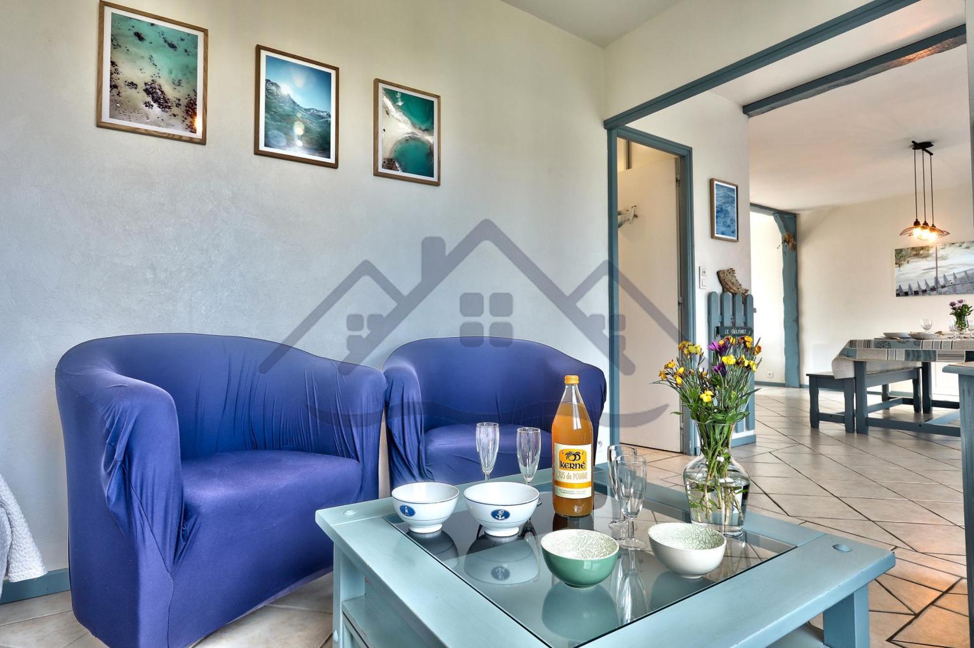 Localise - M3B - Souvenir Du Guil - Maison De Plain-Pied Avec Jardin Clos Au Guilvinec - Tout A Pied, Plages, Port, Centre, Commerces, Marche - Wif Inclus - Linge De Lit Inclus - Animaux Bienvenus Exterior photo