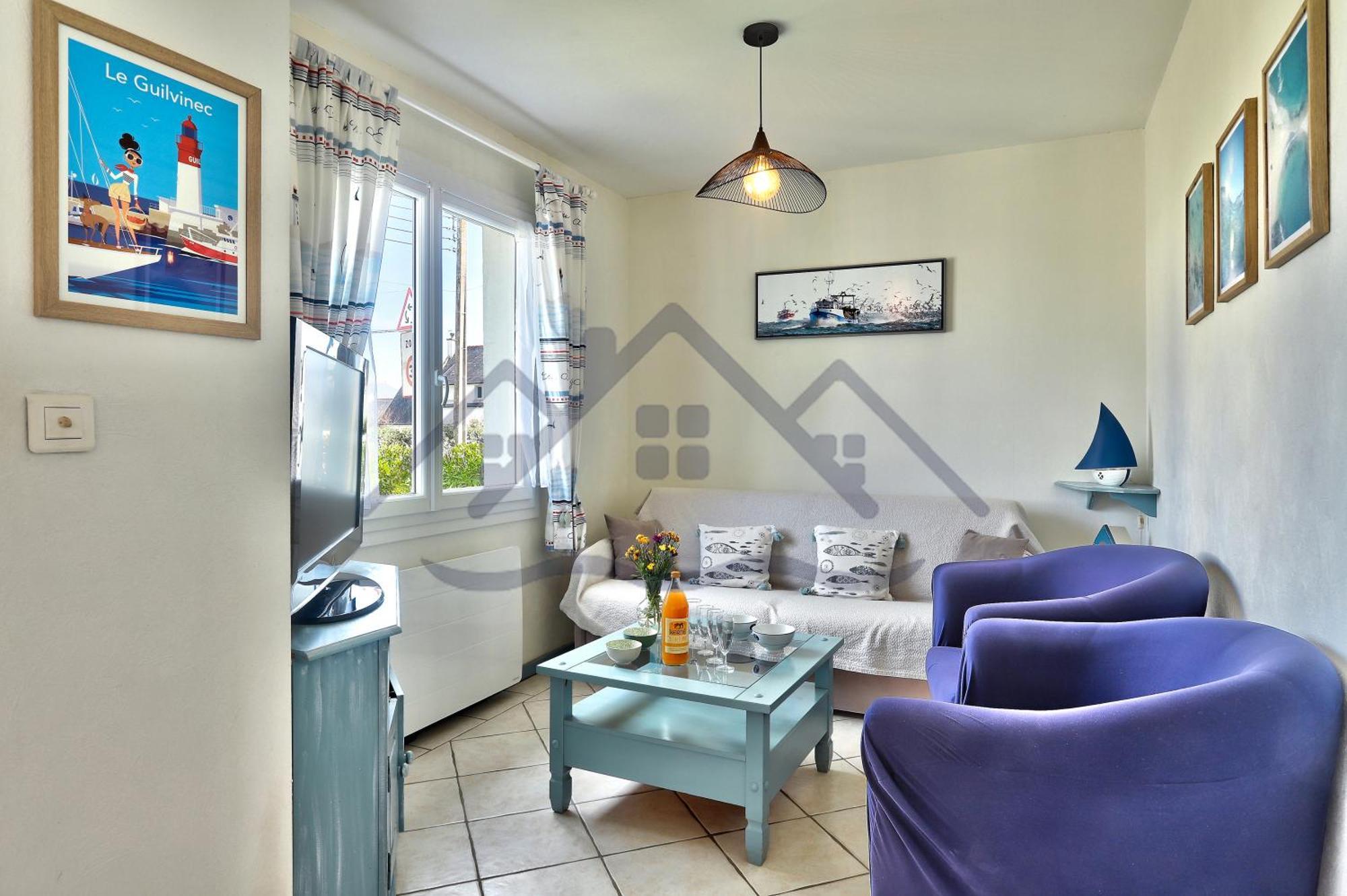 Localise - M3B - Souvenir Du Guil - Maison De Plain-Pied Avec Jardin Clos Au Guilvinec - Tout A Pied, Plages, Port, Centre, Commerces, Marche - Wif Inclus - Linge De Lit Inclus - Animaux Bienvenus Exterior photo