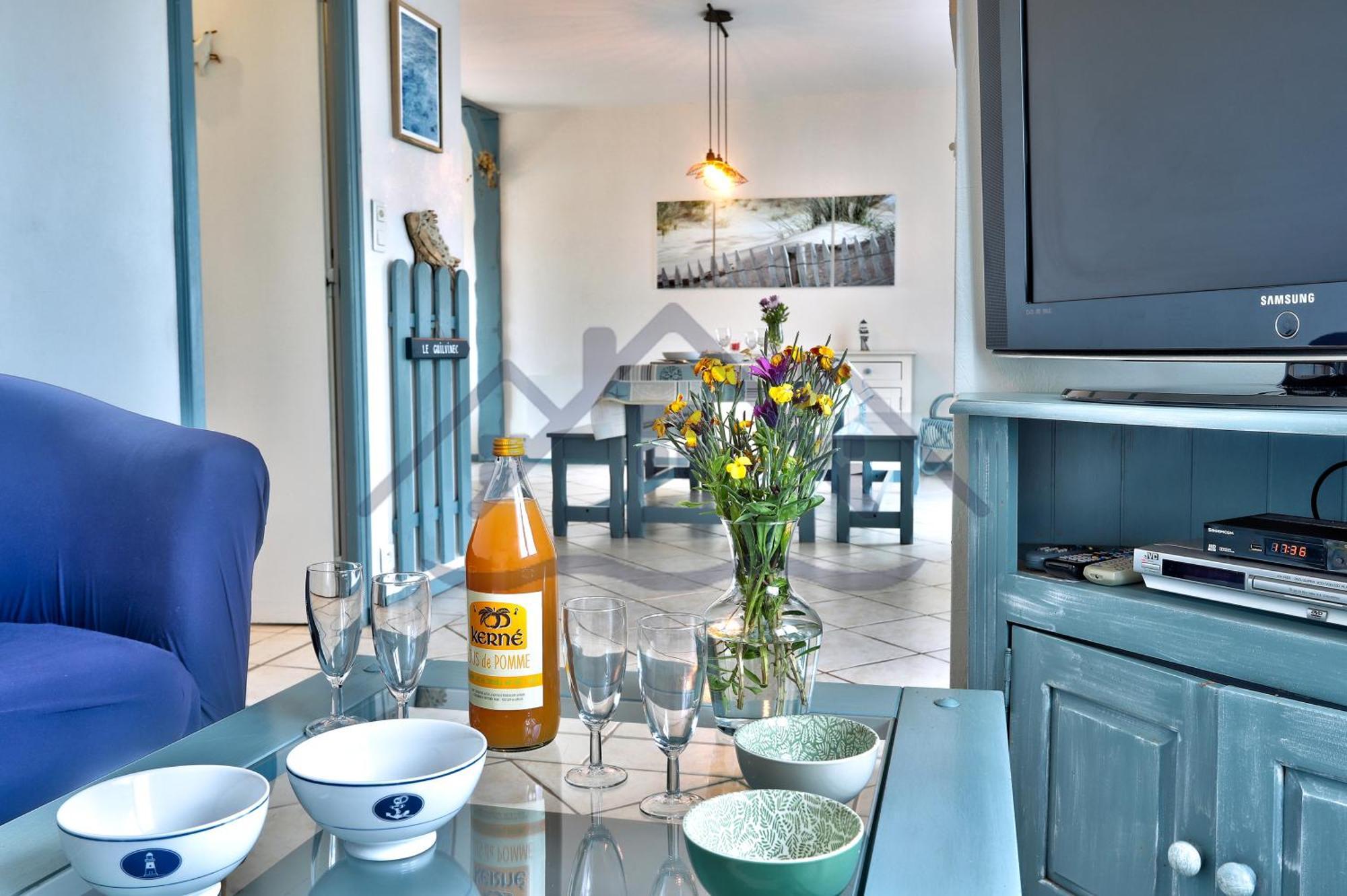 Localise - M3B - Souvenir Du Guil - Maison De Plain-Pied Avec Jardin Clos Au Guilvinec - Tout A Pied, Plages, Port, Centre, Commerces, Marche - Wif Inclus - Linge De Lit Inclus - Animaux Bienvenus Exterior photo