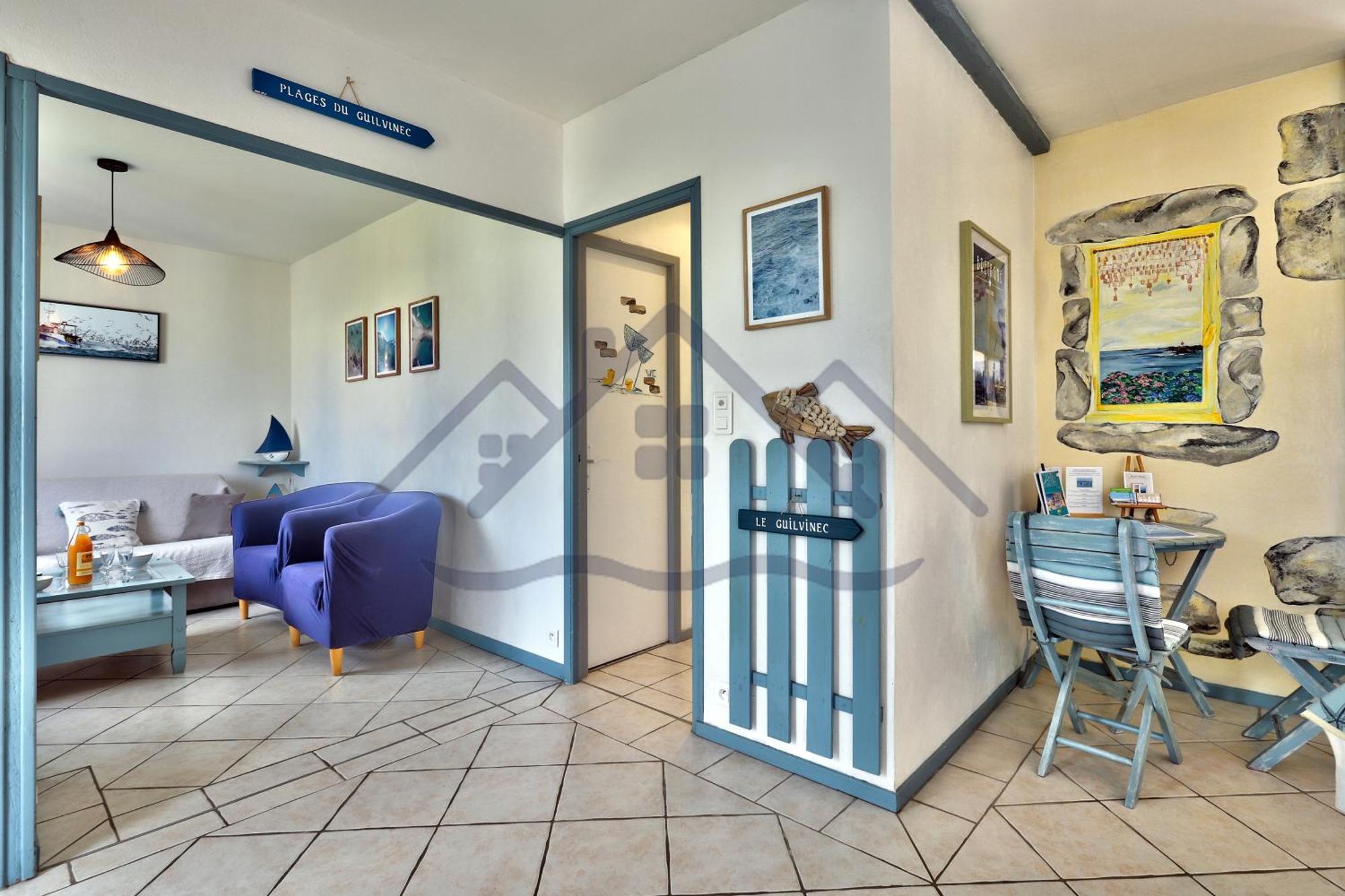 Localise - M3B - Souvenir Du Guil - Maison De Plain-Pied Avec Jardin Clos Au Guilvinec - Tout A Pied, Plages, Port, Centre, Commerces, Marche - Wif Inclus - Linge De Lit Inclus - Animaux Bienvenus Exterior photo