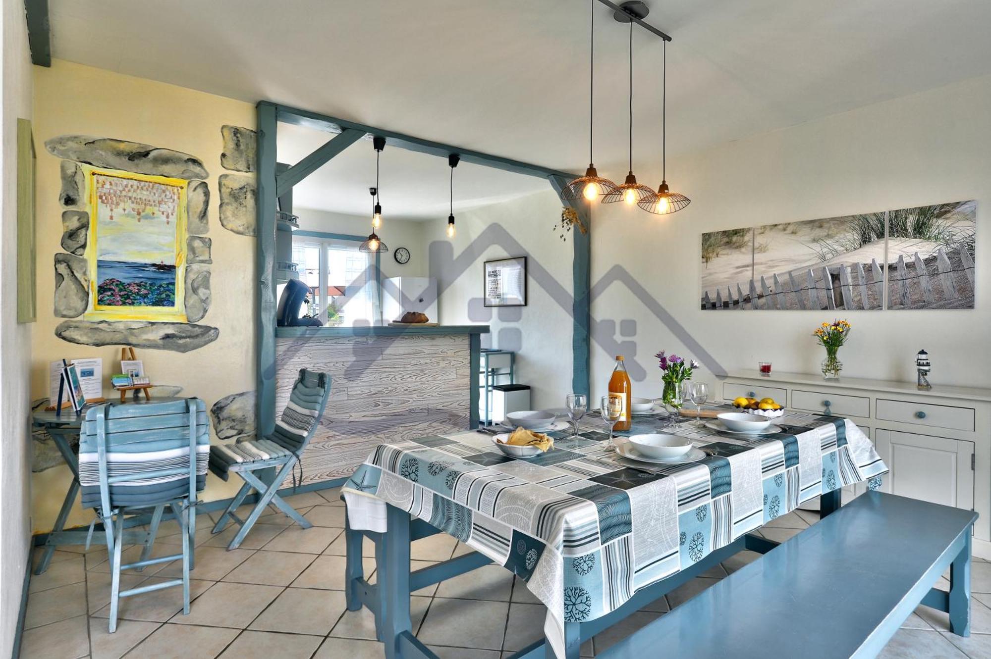 Localise - M3B - Souvenir Du Guil - Maison De Plain-Pied Avec Jardin Clos Au Guilvinec - Tout A Pied, Plages, Port, Centre, Commerces, Marche - Wif Inclus - Linge De Lit Inclus - Animaux Bienvenus Exterior photo