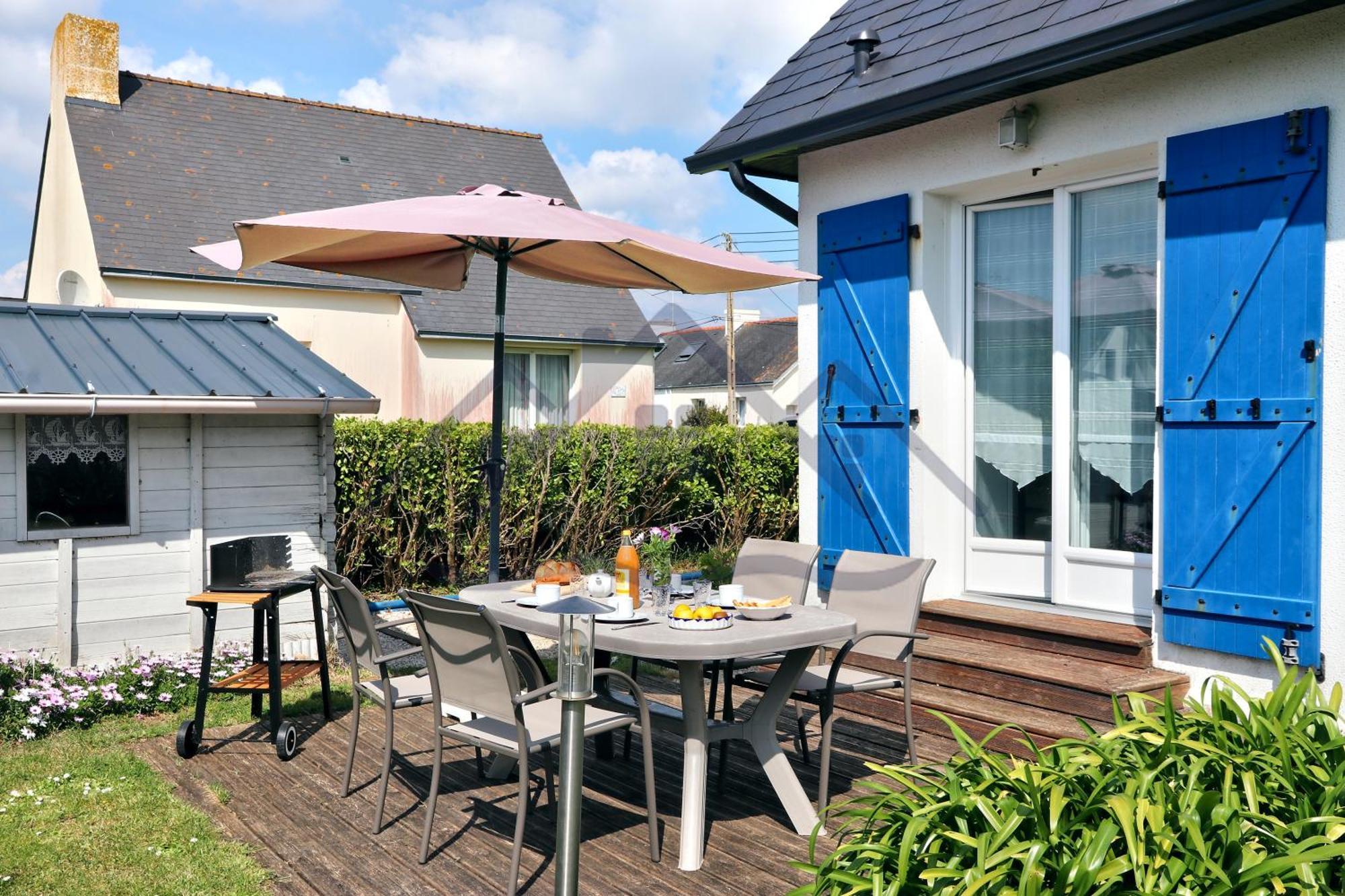 Localise - M3B - Souvenir Du Guil - Maison De Plain-Pied Avec Jardin Clos Au Guilvinec - Tout A Pied, Plages, Port, Centre, Commerces, Marche - Wif Inclus - Linge De Lit Inclus - Animaux Bienvenus Exterior photo