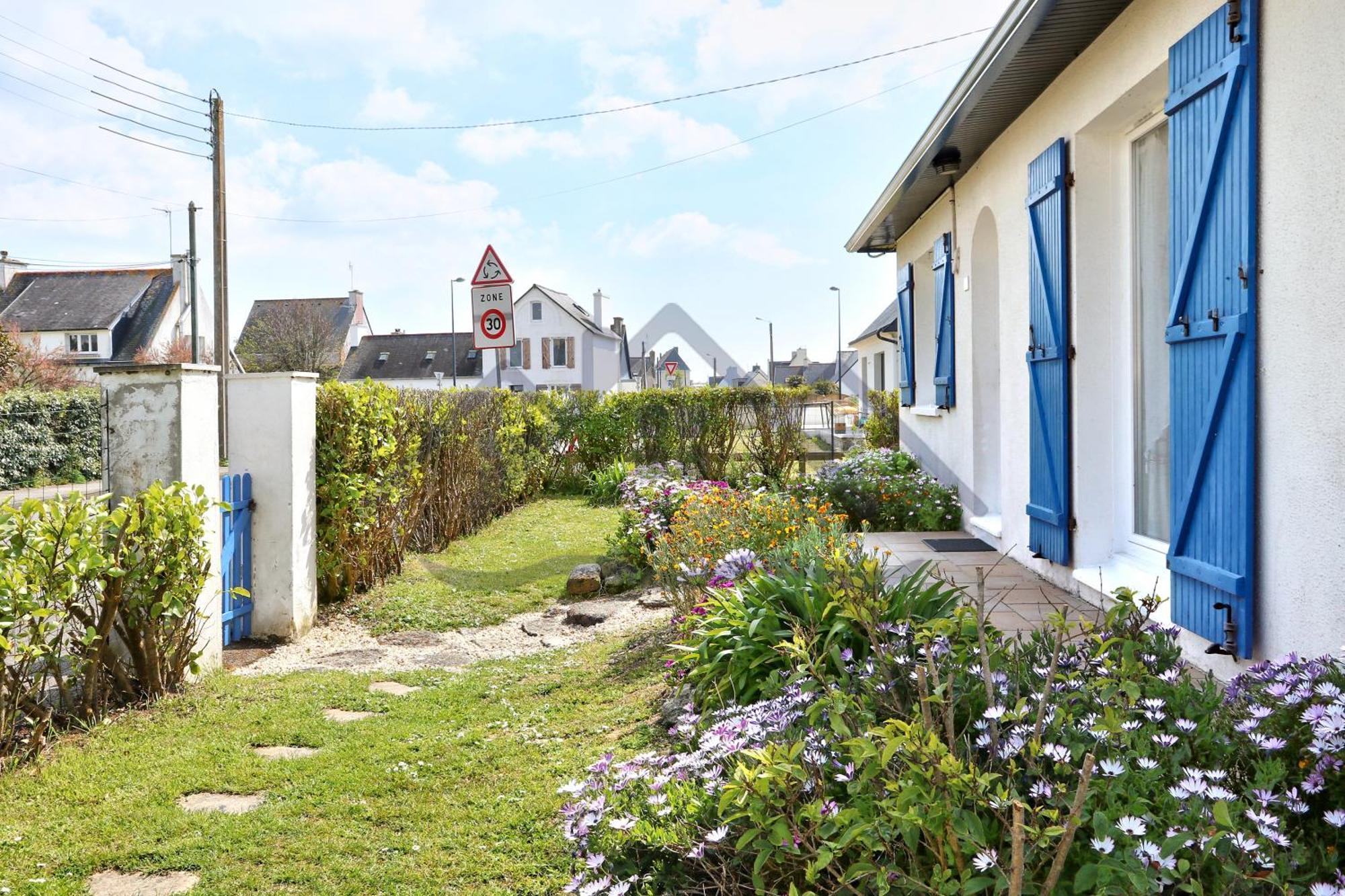 Localise - M3B - Souvenir Du Guil - Maison De Plain-Pied Avec Jardin Clos Au Guilvinec - Tout A Pied, Plages, Port, Centre, Commerces, Marche - Wif Inclus - Linge De Lit Inclus - Animaux Bienvenus Exterior photo