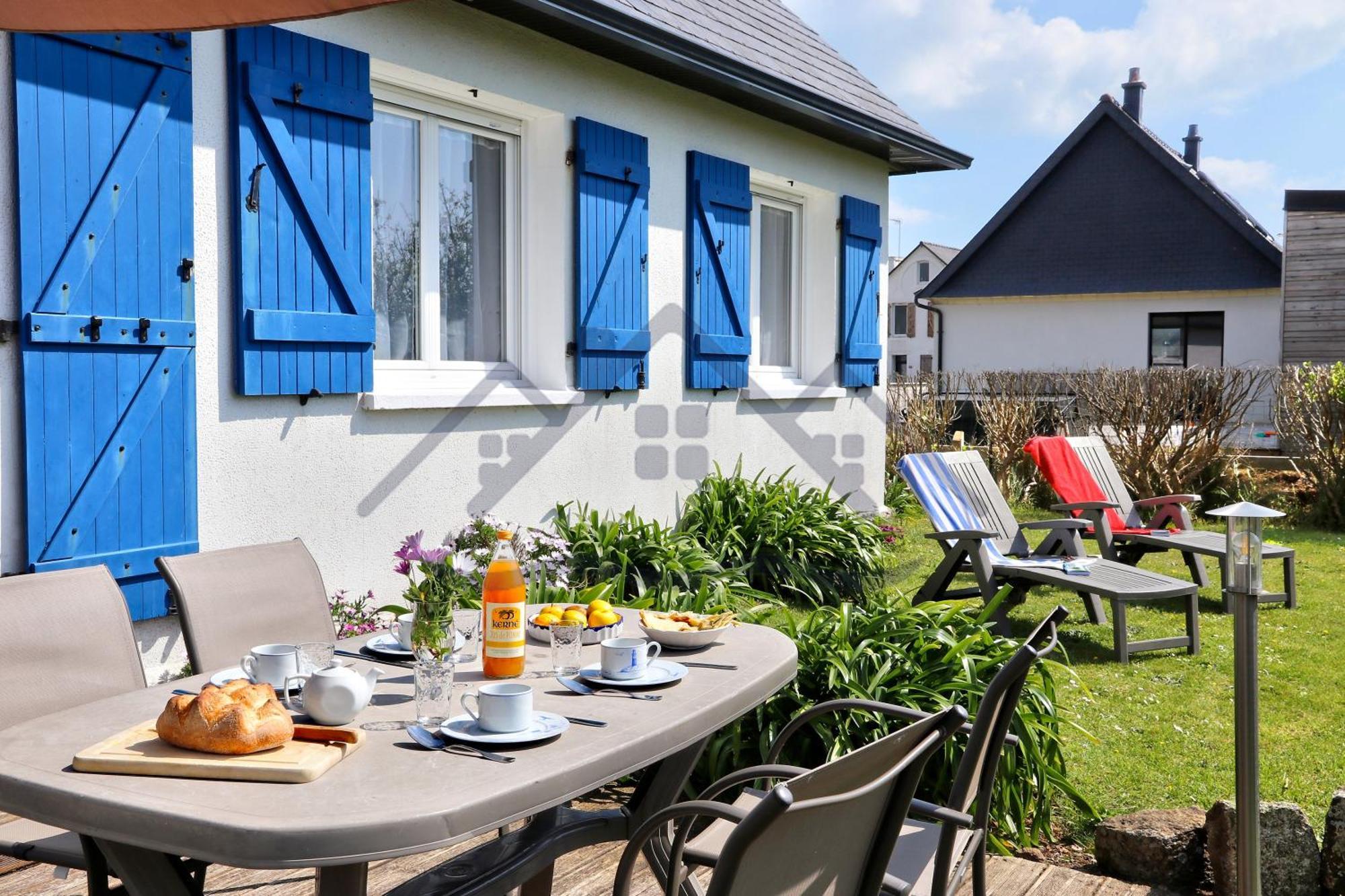 Localise - M3B - Souvenir Du Guil - Maison De Plain-Pied Avec Jardin Clos Au Guilvinec - Tout A Pied, Plages, Port, Centre, Commerces, Marche - Wif Inclus - Linge De Lit Inclus - Animaux Bienvenus Exterior photo